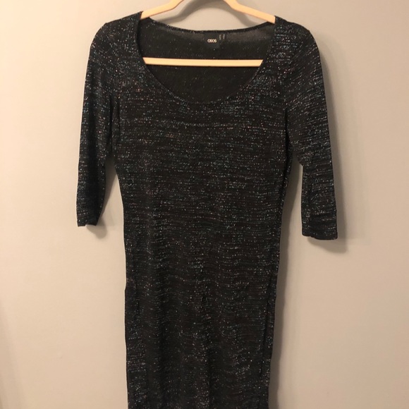 ASOS Black Long Sleeve Dress - Picture 1 of 3